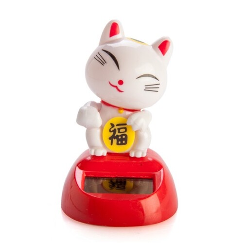 Solar Dancing Lucky Cat